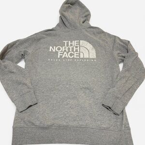 The North Face Men's Gray Hoodie Size L